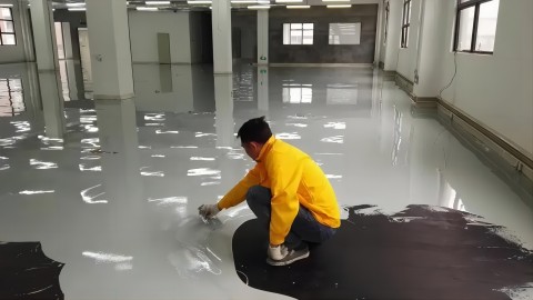 库尔勒防腐防静电地坪,防腐防静电自流平地坪